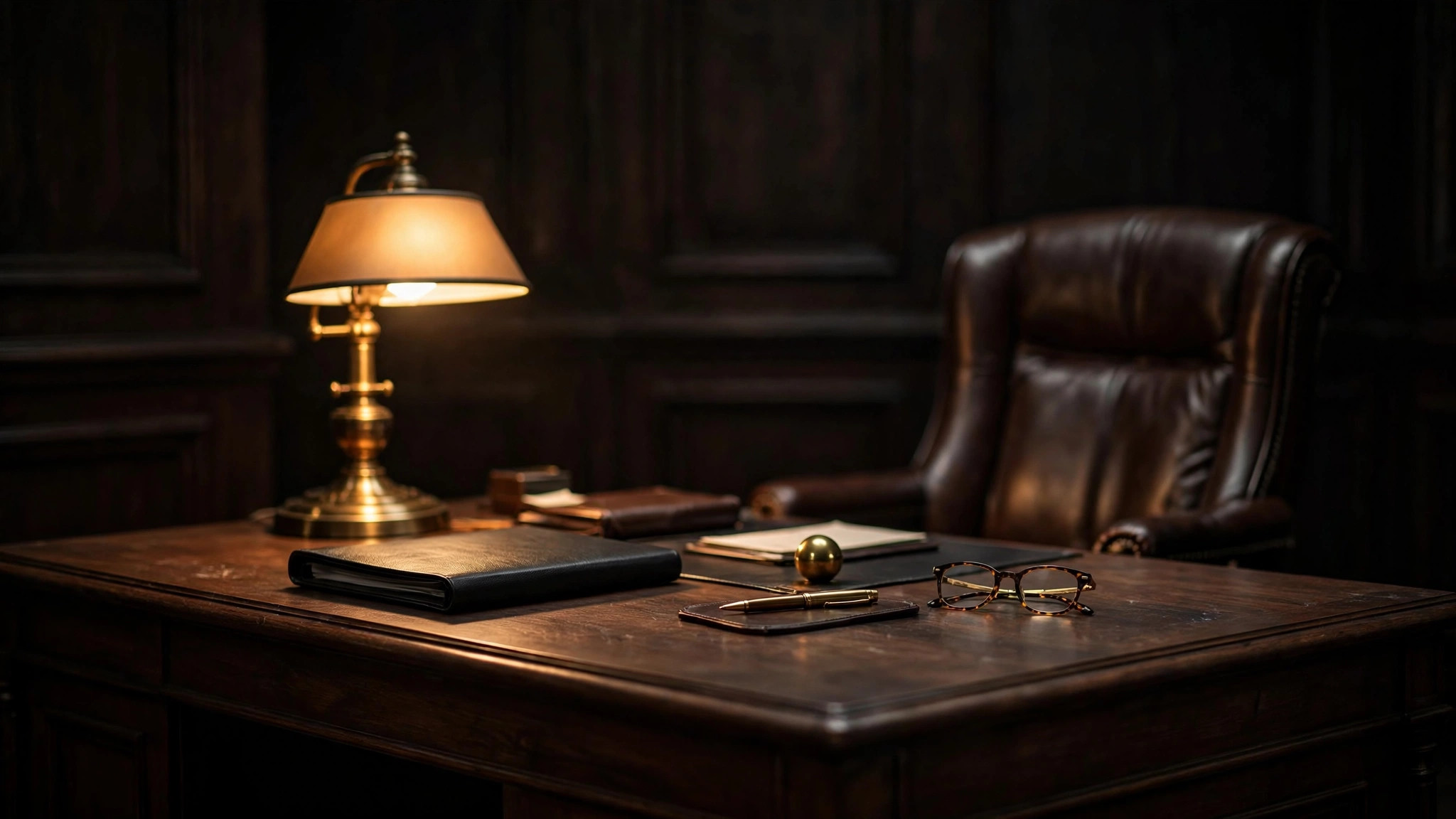 An elegant professional office